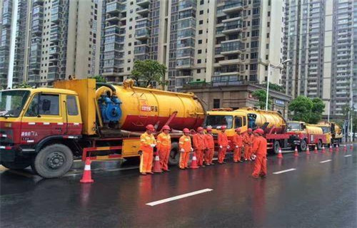 赵西垸林场市政管道清淤