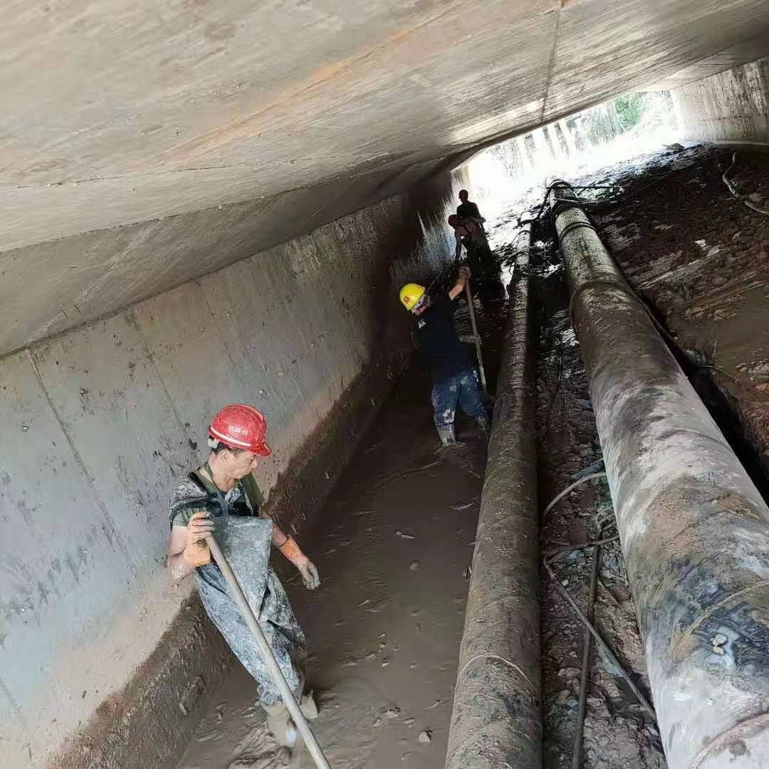 赵西垸林场工业管道清淤