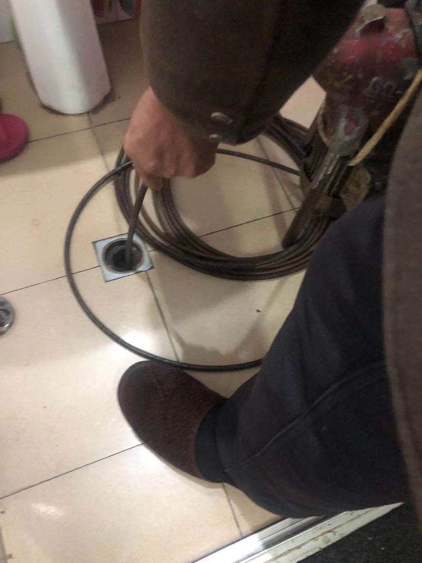 赵西垸林场管道疏通，疏通下水道